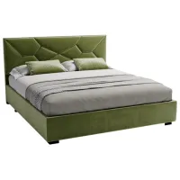 Кровать My-Style my-Nina 90 x 200 см / Фанера / Хаки