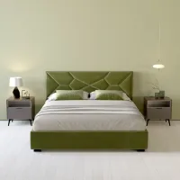 Кровать My-Style my-Nina 180 x 200 см / Фанера / Хаки photo 6