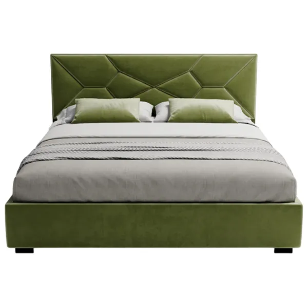 Кровать My-Style my-Nina 200 x 200 см / Фанера / Хаки photo 3