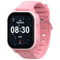 Детские часы с GPS Wonlex KT19 PRO 1.85"/ Розовый