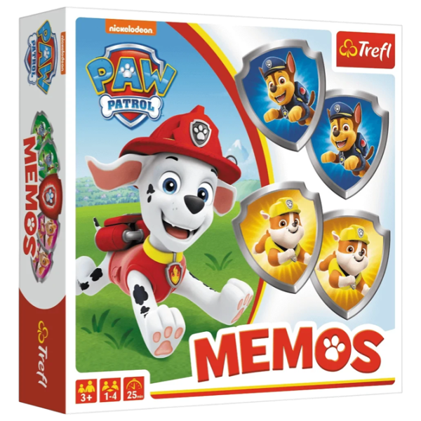 Joc de masă Trefl Paw Patrol. Memos 3+/ Memorie photo 1