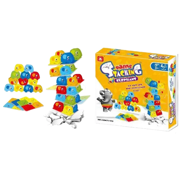 Joc de masă Richi Tichi Stacking Elephant 3+/ Strategie photo 1