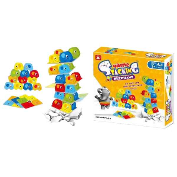 Joc de masă Richi Tichi Stacking Elephant 3+/ Strategie photo 1