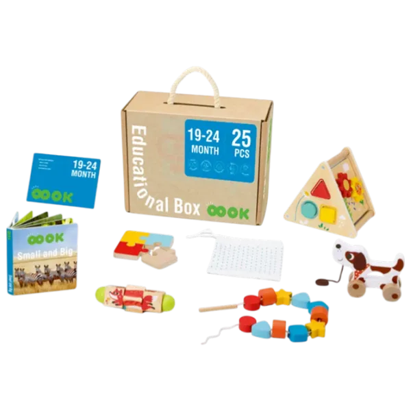 Joc educativ Tooky Toy Educational Box 1+/ Dezvoltare photo 1