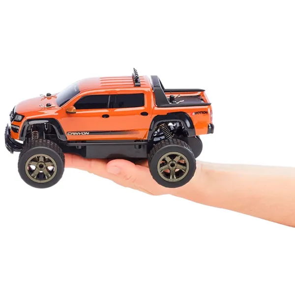 Mașină Revell Truggy VW Amarok 24456 15 km/h / 2.4 GHz / Gray Orange photo 5