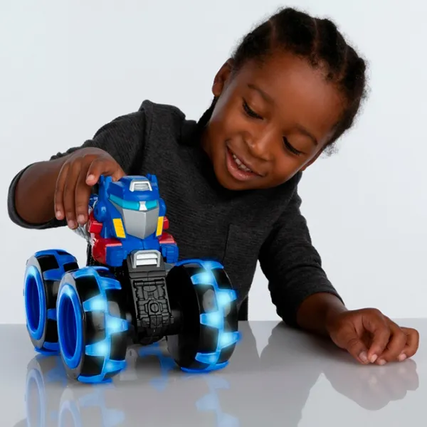 Mașină Tomy Monster Treads Optimus Prime 47423  / / Gray Blue photo 6