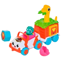 Mașină Tomy Jurassic World Dino Rescue Ranger E73253  / / Pink Multicolor