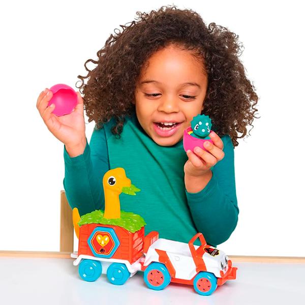 Mașină Tomy Jurassic World Dino Rescue Ranger E73253  / / Pink Multicolor photo 6