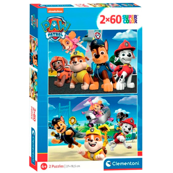 Puzzle Clementoni Paw Patrol 3+/ Numărul de piese: 60 photo 1