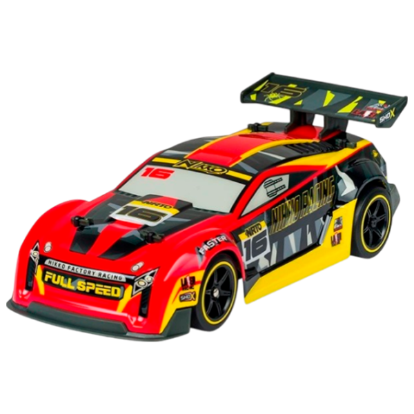 Mașină Nikko Racing Series vehicle 10130N 10 km/h / / Yellow Red photo 1
