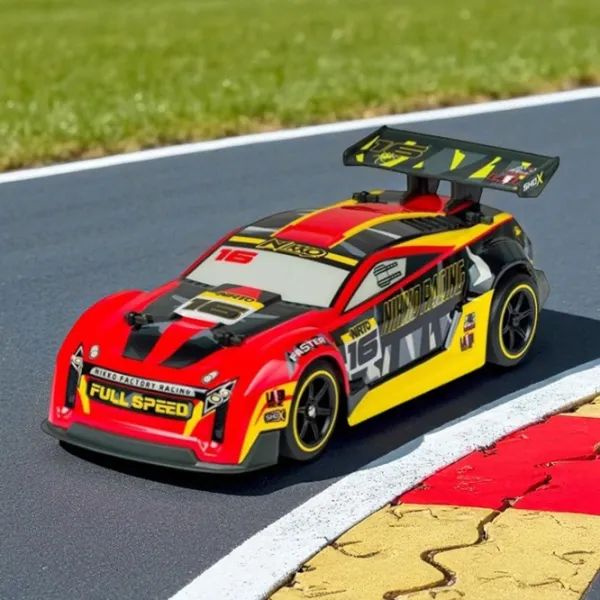 Mașină Nikko Racing Series vehicle 10130N 10 km/h / / Yellow Red photo 5