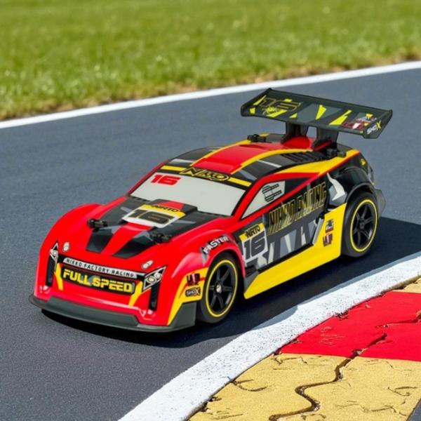 Mașină Nikko Racing Series vehicle 10130N 10 km/h / / Yellow Red photo 5