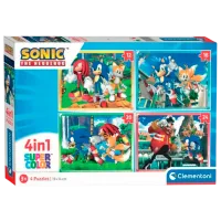 Puzzle Clementoni Sonic 3+/ Numărul de piese: 72