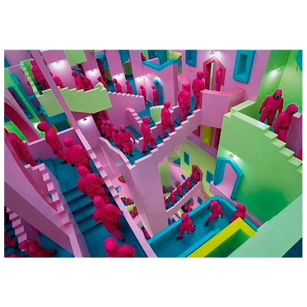 Puzzle Clementoni SQUID GAME 10+/ Numărul de piese: 500 photo 1