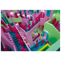 Puzzle Clementoni SQUID GAME 10+/ Numărul de piese: 500