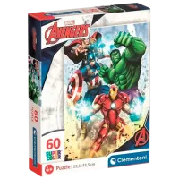 Puzzle Clementoni Advengers 3+/ Numărul de piese: 60