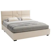 Кровать My-Style my-Tina 90 x 200 см / Фанера / Кремовый