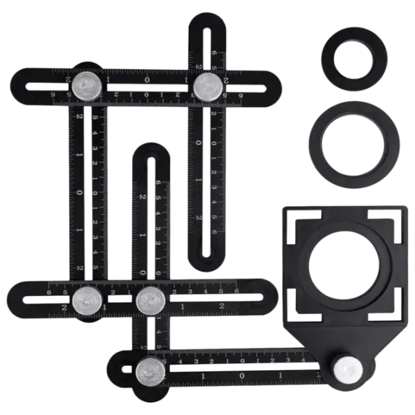 Șablon multifuncțional John Tools 8122-6 cm / 175 mm photo 1