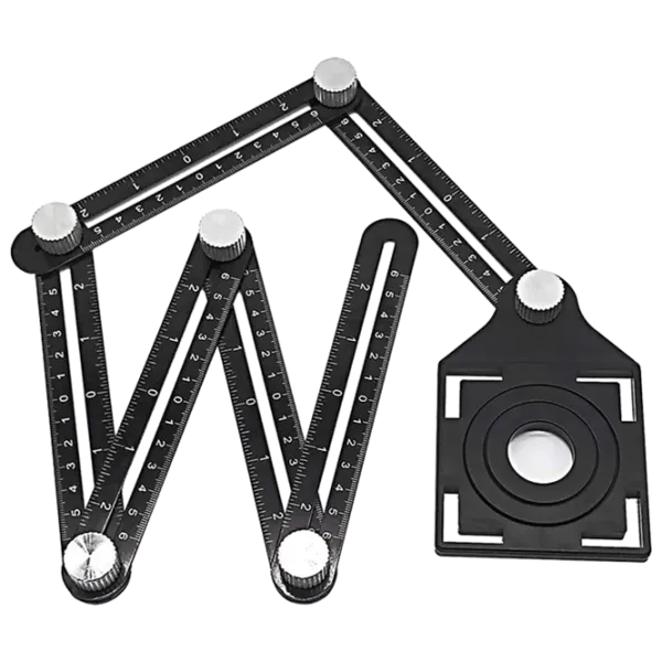 Șablon multifuncțional John Tools 8122-6 cm / 175 mm photo 3