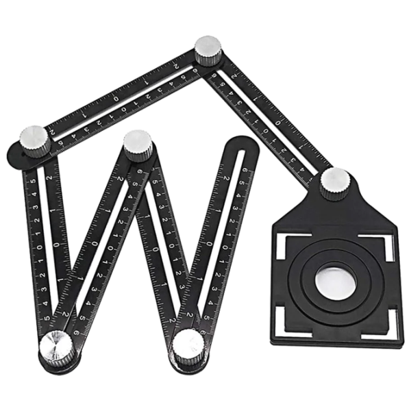 Șablon multifuncțional John Tools 8122-6 cm / 175 mm photo 3