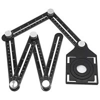 Șablon multifuncțional John Tools 8122-6 cm / 175 mm photo 3