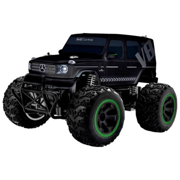 Mașină Revell Mercedes G-Class 24463  / 2.4 GHz / Green Black photo 1