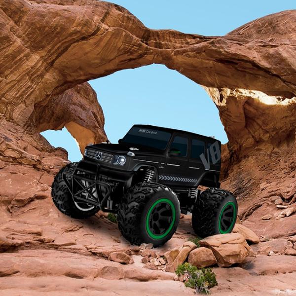 Mașină Revell Mercedes G-Class 24463  / 2.4 GHz / Green Black photo 5
