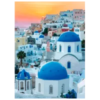 Puzzle Clementoni Santorini 14+/ Numărul de piese: 1000