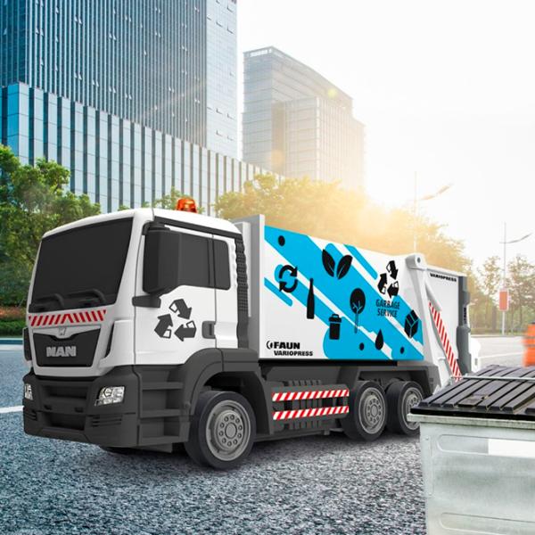 Camion Revell MAN 23486  / 2.4 GHz / Red White photo 5