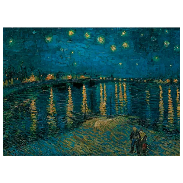 Puzzle Clementoni Van gog 14+/ Numărul de piese: 1000 photo 1