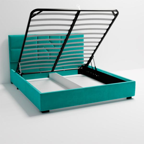 Кровать My-Style my-Tina 90 x 200 см / Фанера / Бирюзовый photo 7