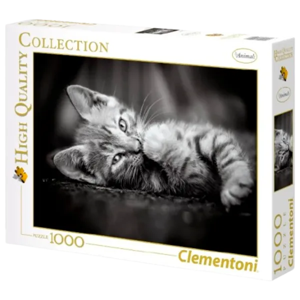 Puzzle Clementoni Kitty 10+/ Numărul de piese: 1000 photo 2