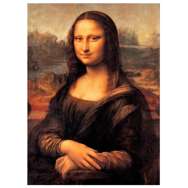 Puzzle Clementoni Mona Lisa 10+/ Numărul de piese: 1000 photo 1