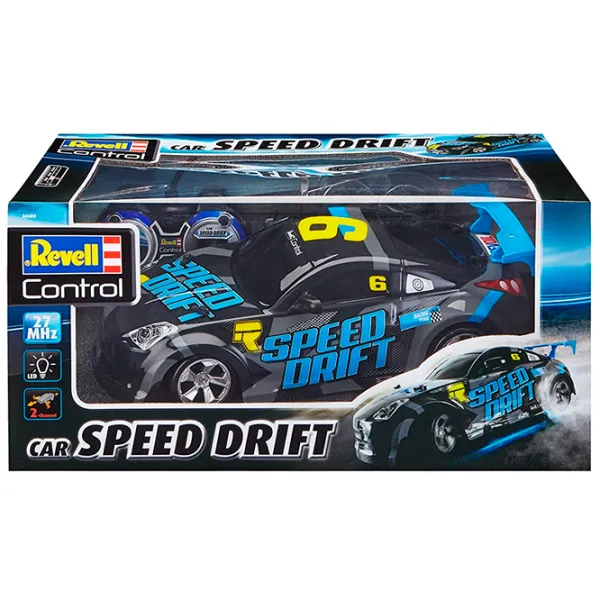 Mașină Revell Speed Drift 24483  / 27 MHz / Yellow Black photo 5