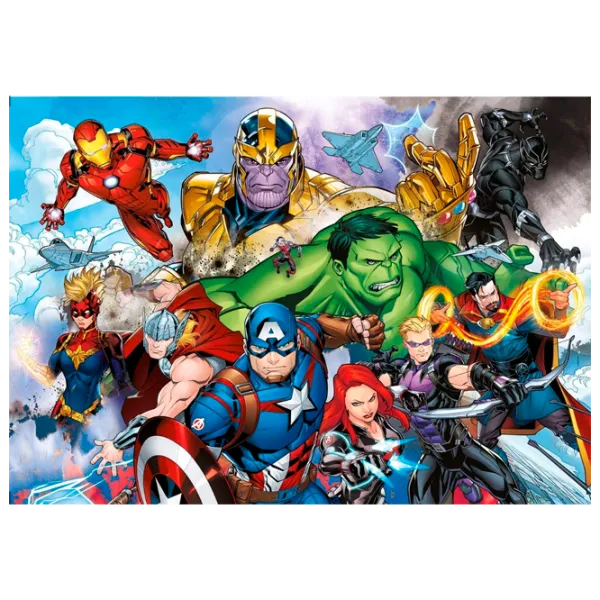 Puzzle Clementoni Avengers 4+/ Numărul de piese: 104 photo 1
