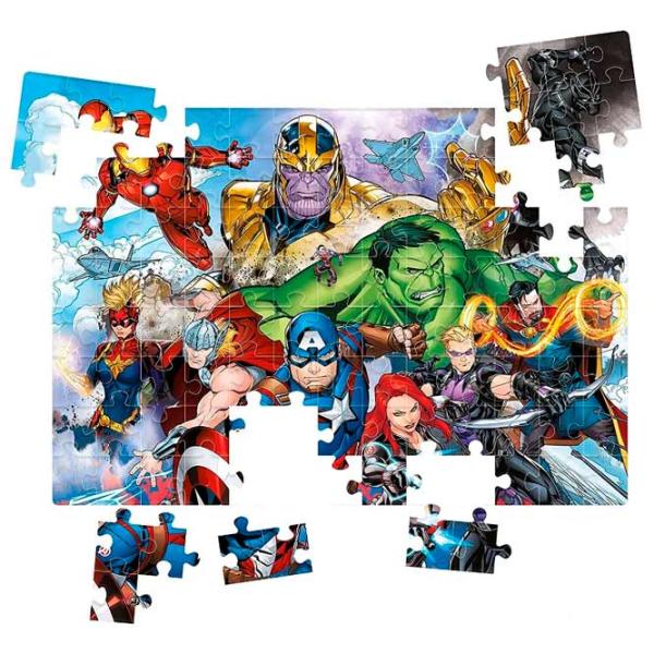 Puzzle Clementoni Avengers 4+/ Numărul de piese: 104 photo 2