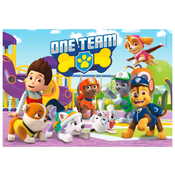 Puzzle Clementoni Paw Patrol 4+/ Количество деталей: 104 photo 1