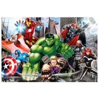 Puzzle Clementoni The Aavengers 4+/ Numărul de piese: 104