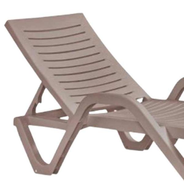 Șezlong Hydro-S Woody Plastic / Plastic / Cappucino Capucino photo 3