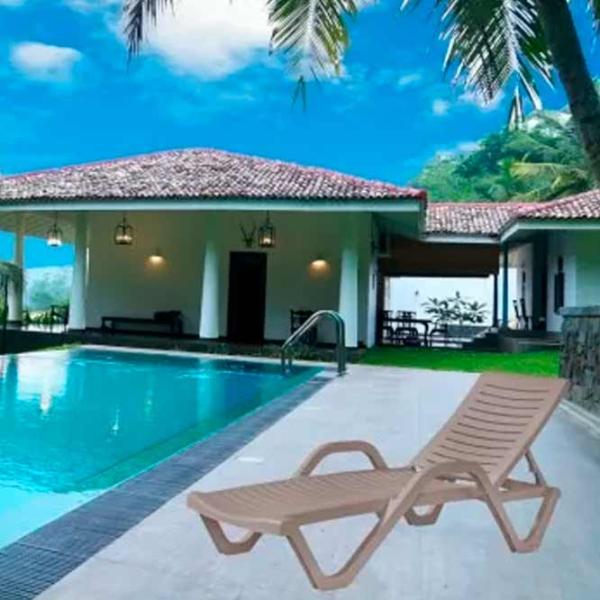 Șezlong Hydro-S Woody Plastic / Plastic / Cappucino Capucino photo 5