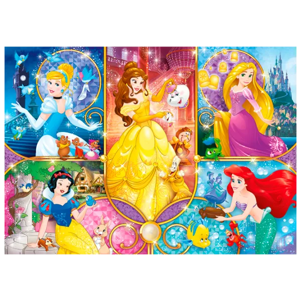 Puzzle Clementoni Princess 6+/ Количество деталей: 104 photo 1