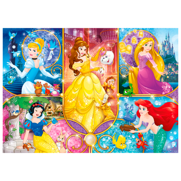 Puzzle Clementoni Princess 6+/ Количество деталей: 104 photo 1