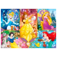 Puzzle Clementoni Princess 6+/ Количество деталей: 104