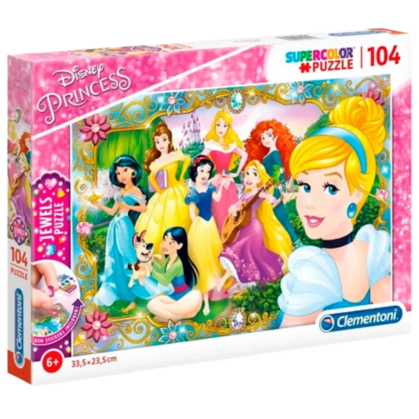 Puzzle Clementoni Princess 6+/ Numărul de piese: 104 photo 2