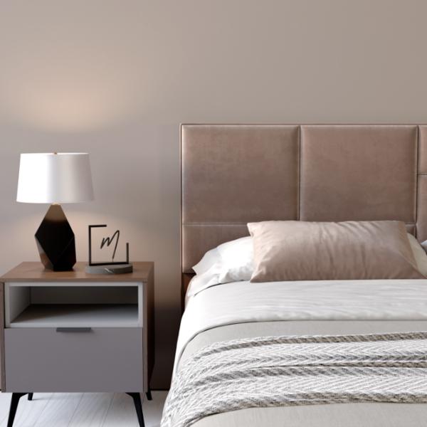 Кровать My-Style my-Tori 200 x 200 см / Фанера / Коричневый photo 7