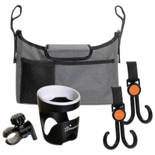 Set de accesorii pentru cărucior DreamBaby F2285  Poliester / Gray photo 1