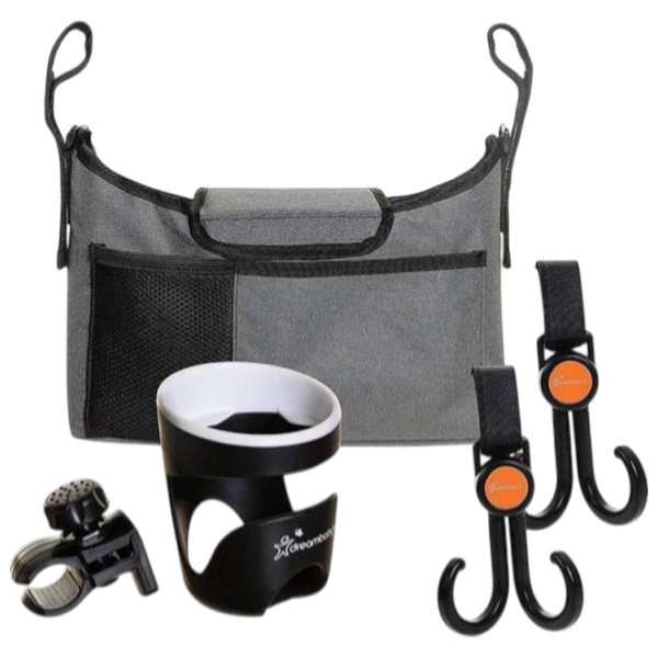 Set de accesorii pentru cărucior DreamBaby F2285  Poliester / Gray photo 1