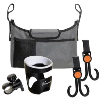 Set de accesorii pentru cărucior DreamBaby F2285  Poliester / Gray