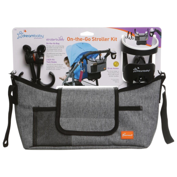 Set de accesorii pentru cărucior DreamBaby F2285  Poliester / Gray photo 2