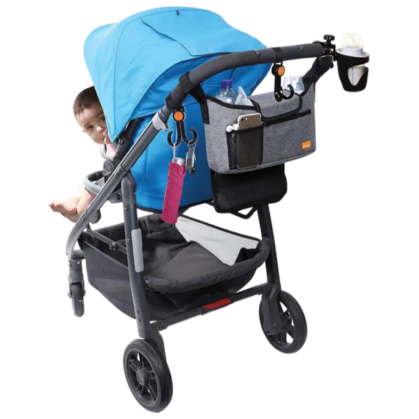 Set de accesorii pentru cărucior DreamBaby F2285  Poliester / Gray photo 5